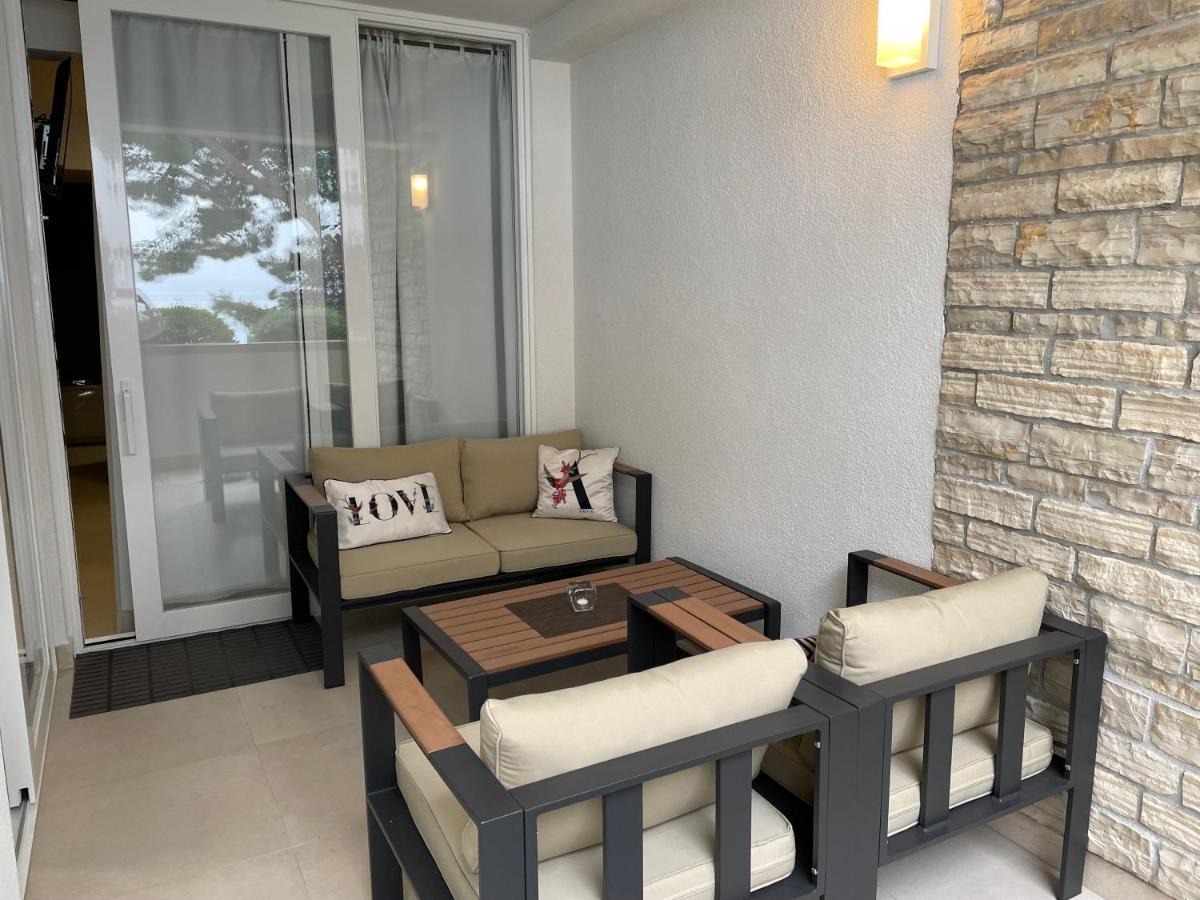 Beach Apartments Ankora 马卡尔斯卡 外观 照片