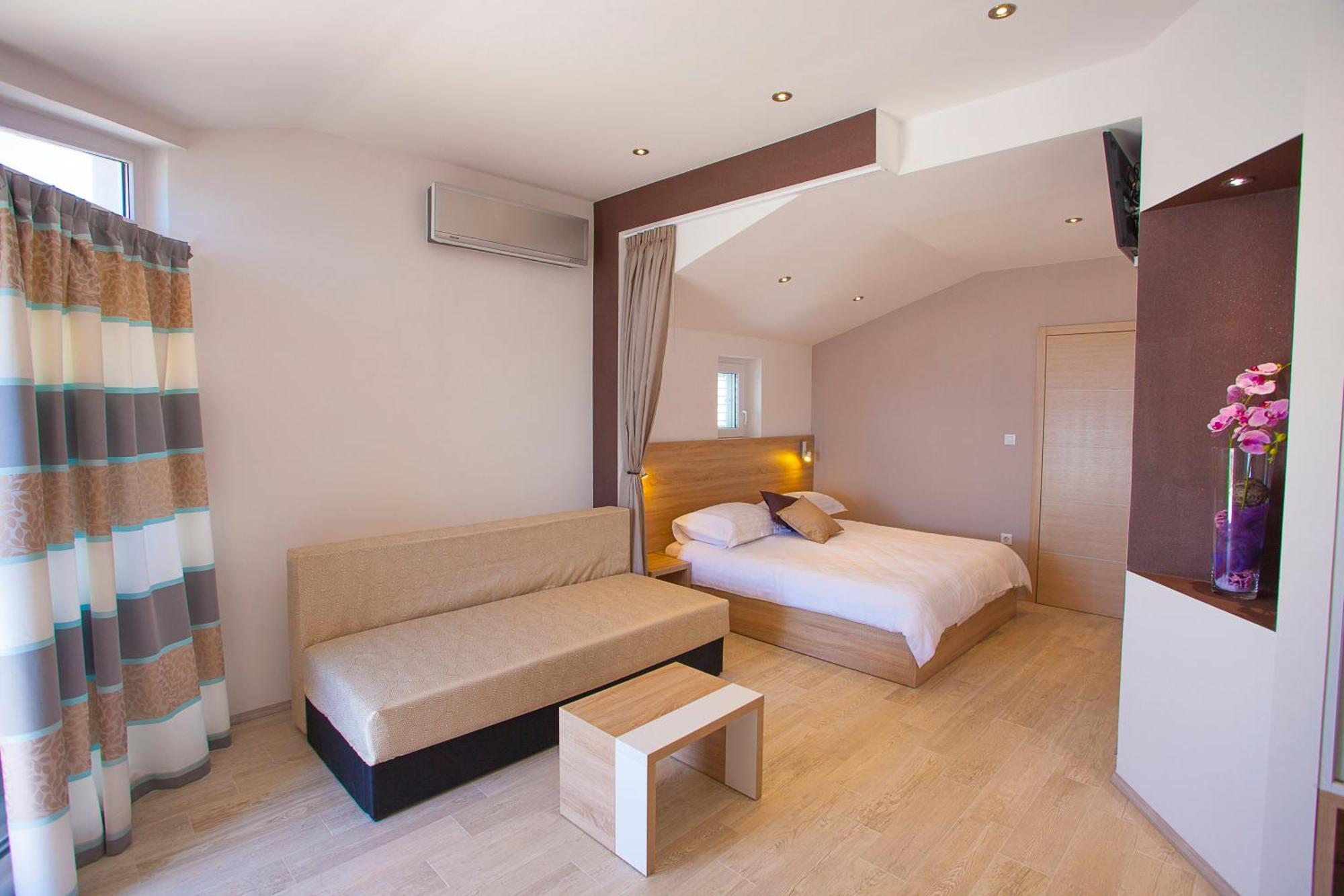 Beach Apartments Ankora 马卡尔斯卡 客房 照片